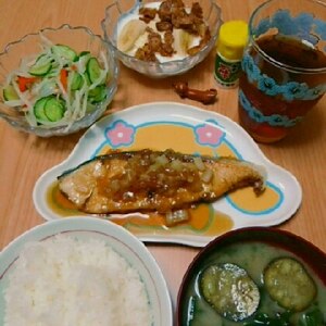 簡単☆美味しい☆鰤の葱たれ